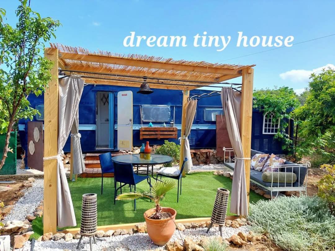 하니아 Dream Tiny House Or Luxus Tent With Pool 빌라 외부 사진